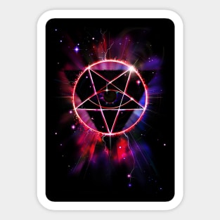 Space Demon 2049 Sticker